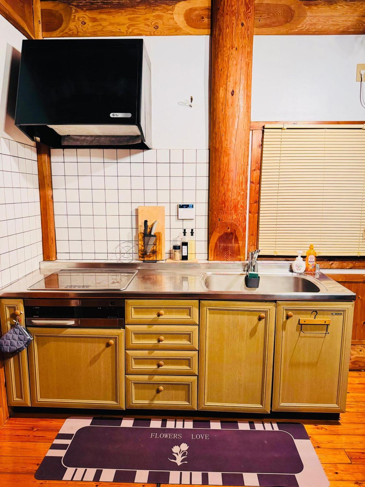 Yufuin Log House No Yado Tom Sawyer Hotel Екстериор снимка