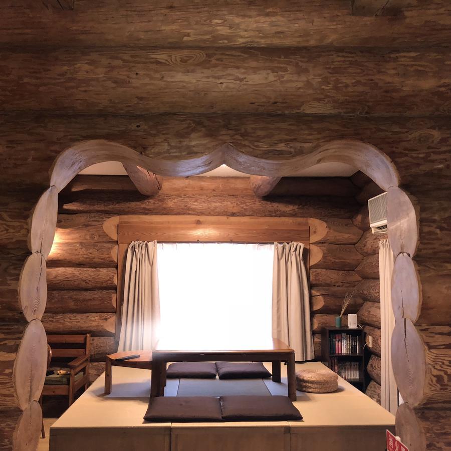 Yufuin Log House No Yado Tom Sawyer Hotel Екстериор снимка
